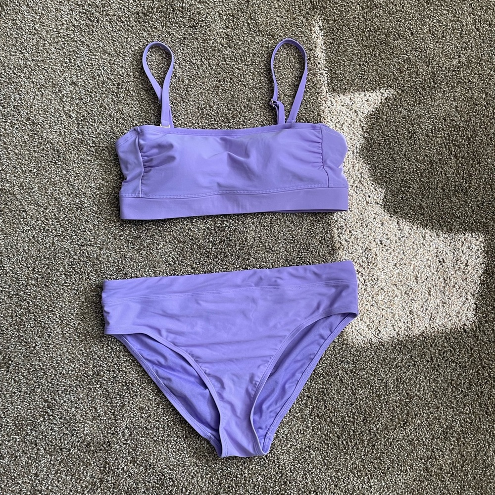 Purple High Waisted Bikini